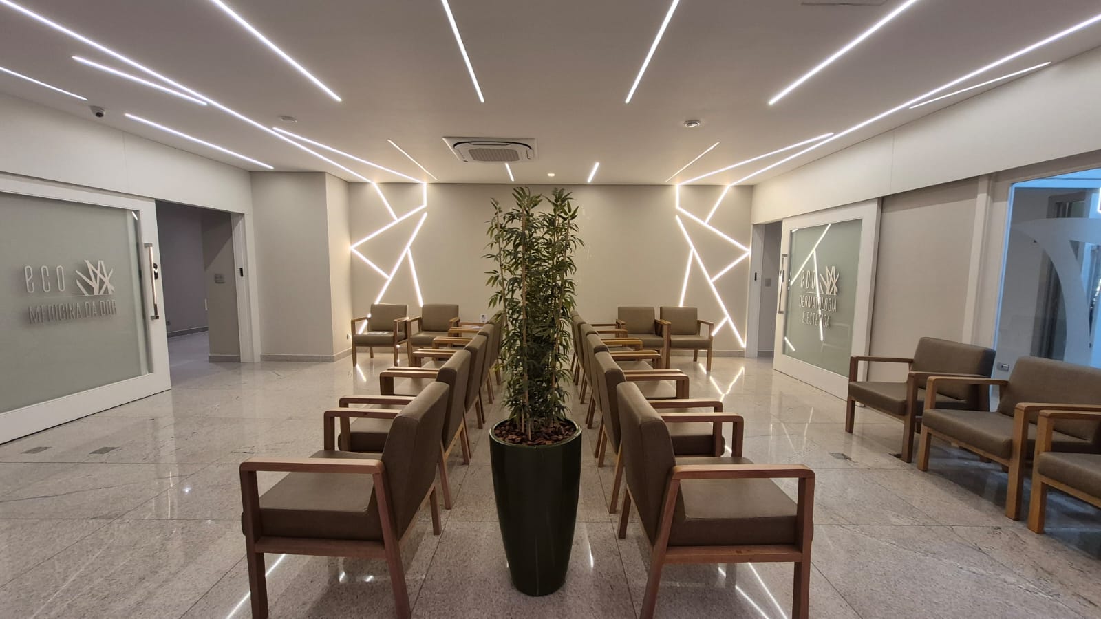 Recepção da Eco Dermatologia & Estética